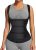 FeelinGirl Latex Waist Trainers Vest for Women Plus Size Waist Cincher Corset Fajas Triple Belts 3 Hooks 9 Steel Bones