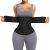 FeelinGirl Waist Trainer for Women Long Torso Sauna Workout Double Belt With Zipper 7 Steel Bones