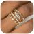 Stackable Gold Rings for Women Set Dainty 14K Trendy Gold Plated Non Tarnish Stacking Cubic Zirconia Fashion Ring Jewelry Size 6 7 8 9 10