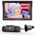 BM1 Baby Car Camera with Air Vent Clip, 5” 1080P Monitor with IR Night Vision, 3X Zoom for Back Seat Rear Facing, 5 Mins Easy Installation