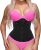 GainKee Clip and Zip Waist Trainer Corset Women Neoprene Worked Out Sweat Vest Body Shaper