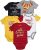 Harry Potter Baby Boys’ Short Sleeve Bodysuit Multipack Gift For Baby Girl or Boy Baby Clothes