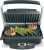 Hamilton Beach Steak Lover’s Electric Indoor Searing Grill, Nonstick 100 Square, Stainless Steel (25331), Black and Stainless, Medium